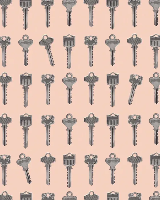 Framed Print : Pattern of Keys Framed Print : Pattern of Keys