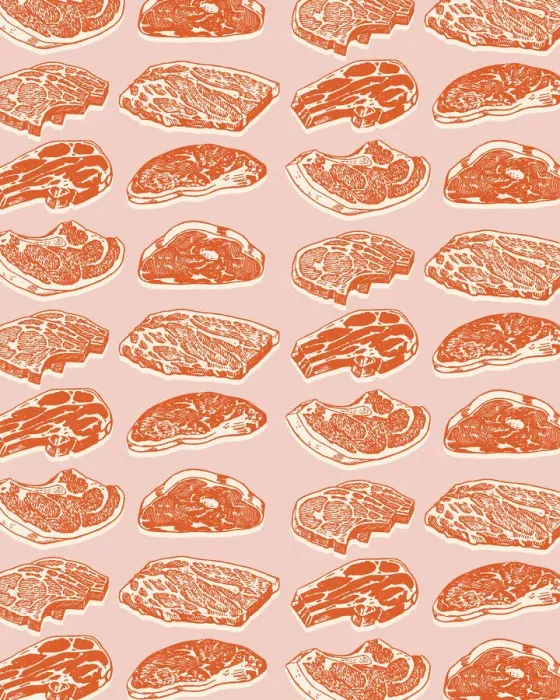 Framed Print : Pattern of Meat Framed Print : Pattern of Meat
