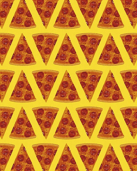 Pattern of Pizza