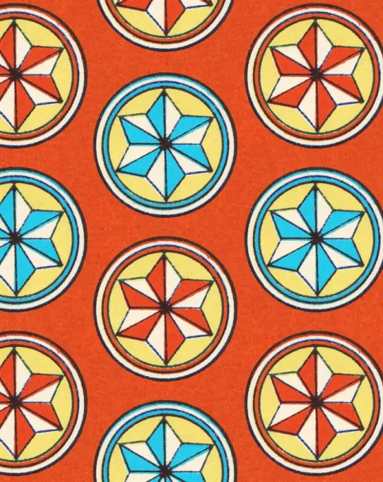 Framed Print : Pattern of Star Shapes Framed Print : Pattern of Star Shapes