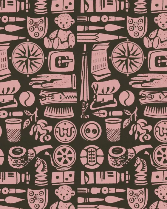 Framed Print : Pattern of Various Objects Framed Print : Pattern of Various Objects