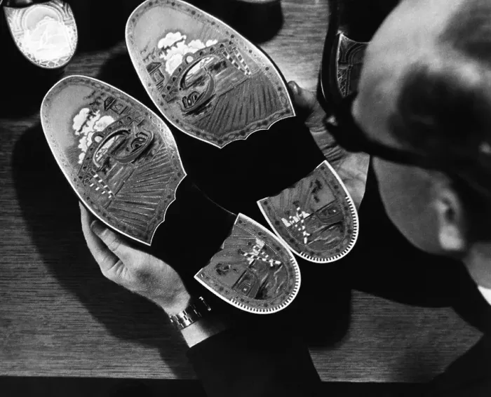 Framed Print : Patterned Soles Framed Print : Patterned Soles