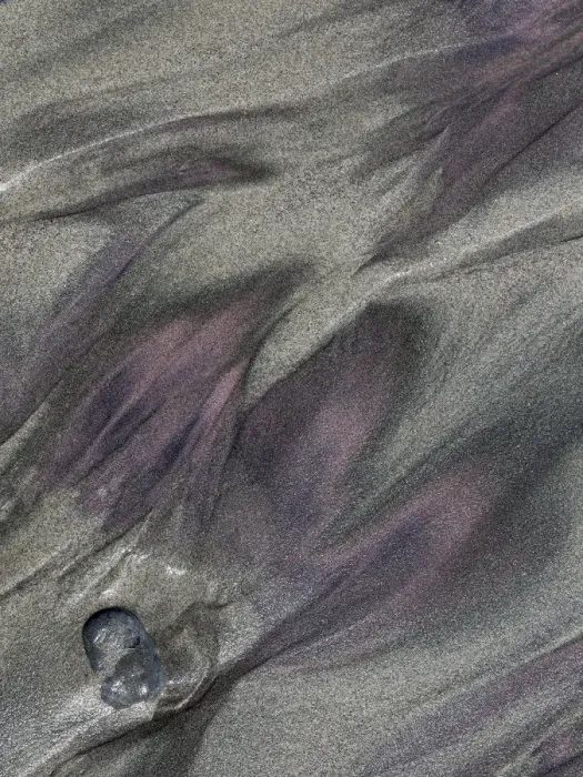 Framed Print : Patterns in beach sand, Big Sur, California, USA Framed Print : Patterns in beach sand, Big Sur, California, USA