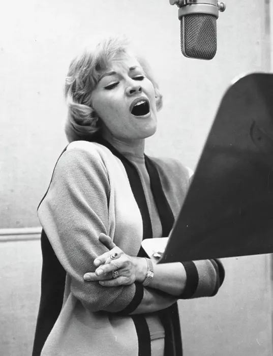 Framed Print : Patti Page In The Studio Framed Print : Patti Page In The Studio