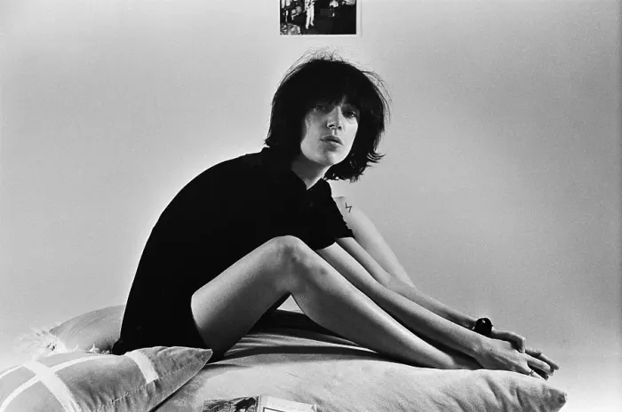 Patti Smith Portrait Print - Los Angeles, November 1974. Art