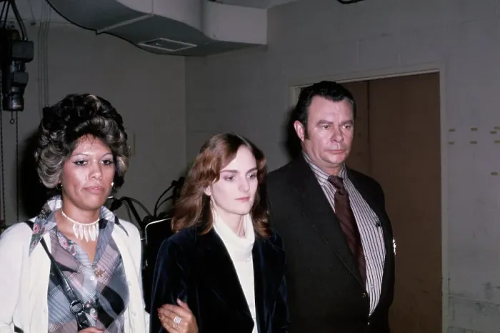 Framed Print : Patty Hearst Leaving for Federal Court Framed Print : Patty Hearst Leaving for Federal Court