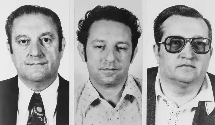 Framed Print : Paul Castellano Arrested with Family Framed Print : Paul Castellano Arrested with Family