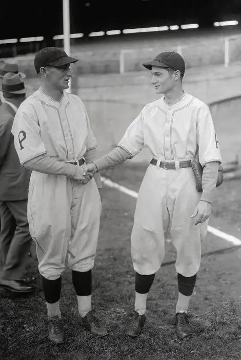 Framed Print : Paul and Lloyd Waner Shaking Hands Framed Print : Paul and Lloyd Waner Shaking Hands