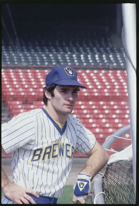 Framed Print : Paul Molitor Leaning Against Pole Framed Print : Paul Molitor Leaning Against Pole