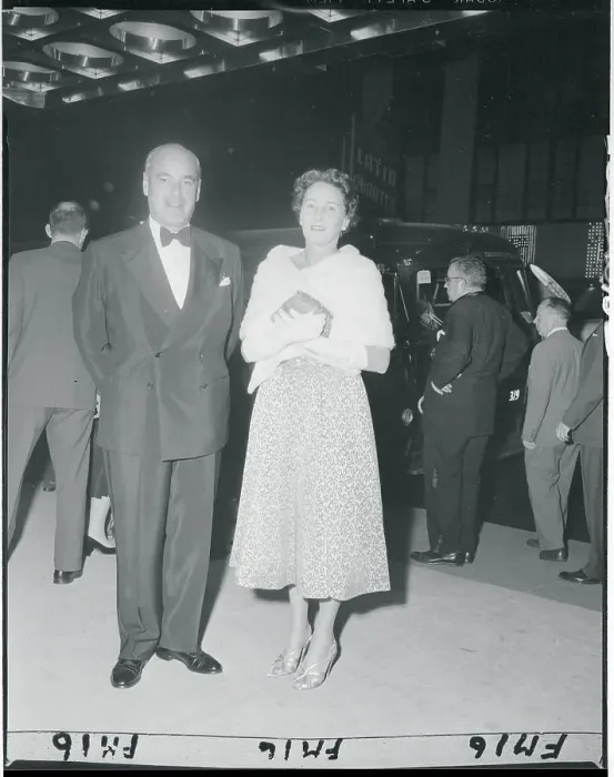 Framed Print : Paul and Mrs. Felix Warburg in Formal Attire Framed Print : Paul and Mrs. Felix Warburg in Formal Attire