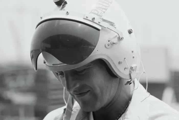 Framed Print : Paul Newman, Go Kart Raceway, Azusa, California
