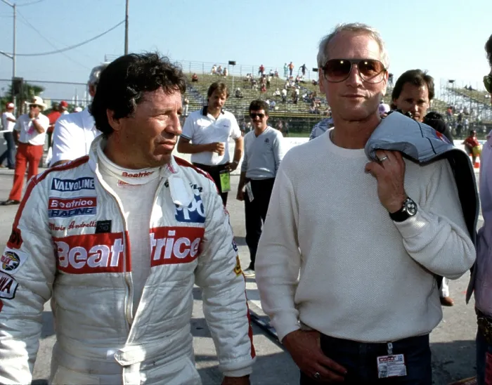 Framed Print : Paul Newman and Mario Andretti at Toyota Long Beach Grand Prix Race 1985 Framed Print : Paul Newman and Mario Andretti at Toyota Long Beach Grand Prix Race 1985