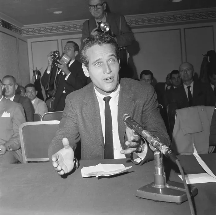Framed Print : Paul Newman Testifies Framed Print : Paul Newman Testifies