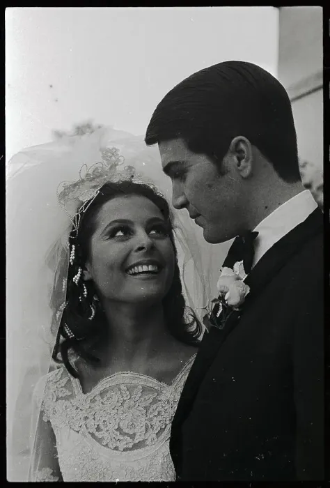  : Paul Peterson and Wife in Wedding Portrait