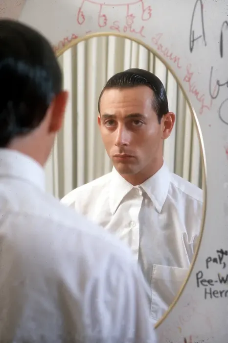 Framed Print : Paul Reubens Turns Into Pee-wee Herman Framed Print : Paul Reubens Turns Into Pee-wee Herman