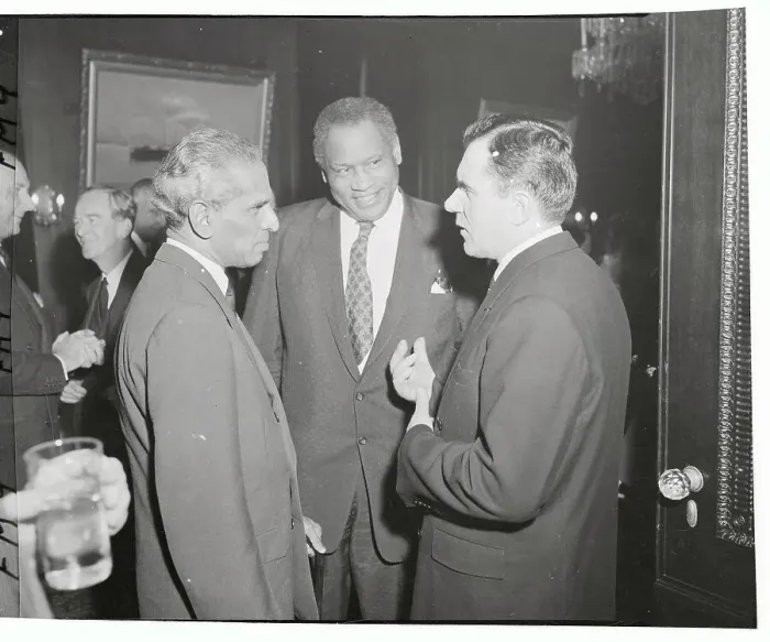 Framed Print : Paul Robeson Attending Russian Reception
