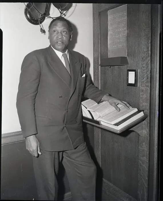 Framed Print : Paul Robeson at Communist Trials
