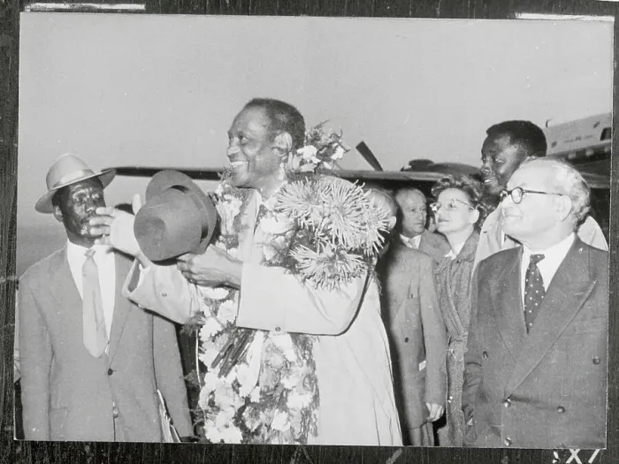 Framed Print : Paul Robeson Being Greeted by Hungarian Committee President Framed Print : Paul Robeson Being Greeted by Hungarian Committee President