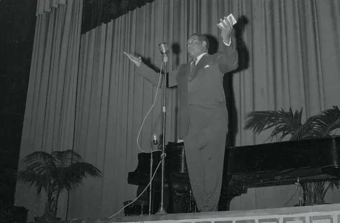 Framed Print : Paul Robeson Singing on Stage Framed Print : Paul Robeson Singing on Stage