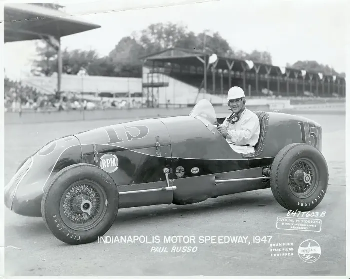 Framed Print : Paul Russo in Car at Indianapolis Motor Speedway Framed Print : Paul Russo in Car at Indianapolis Motor Speedway
