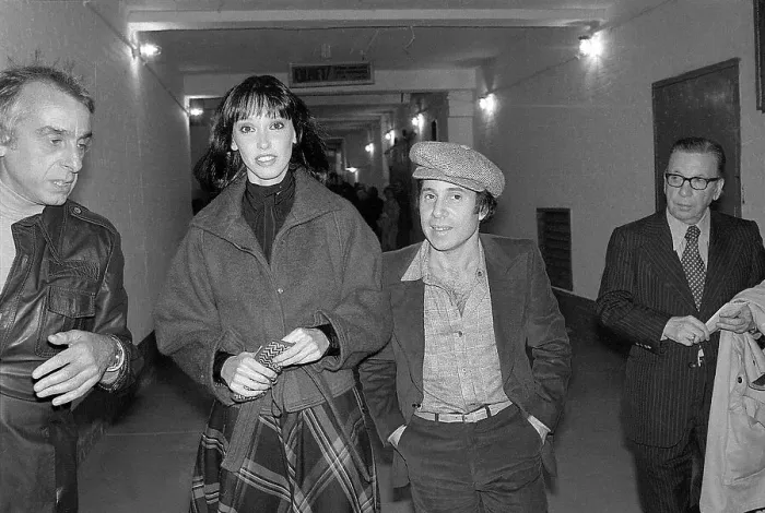 Framed Print : Paul Simon and Shelly Duvall Framed Print : Paul Simon and Shelly Duvall