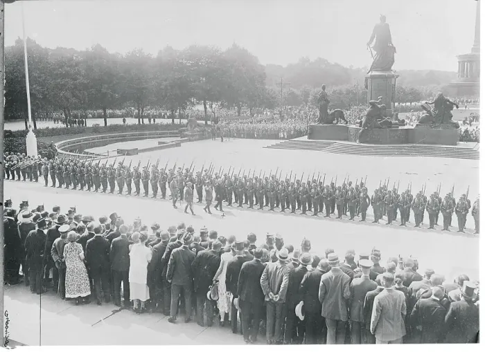 Framed Print : Paul Von Hindenburg Reviewing Troops Framed Print : Paul Von Hindenburg Reviewing Troops