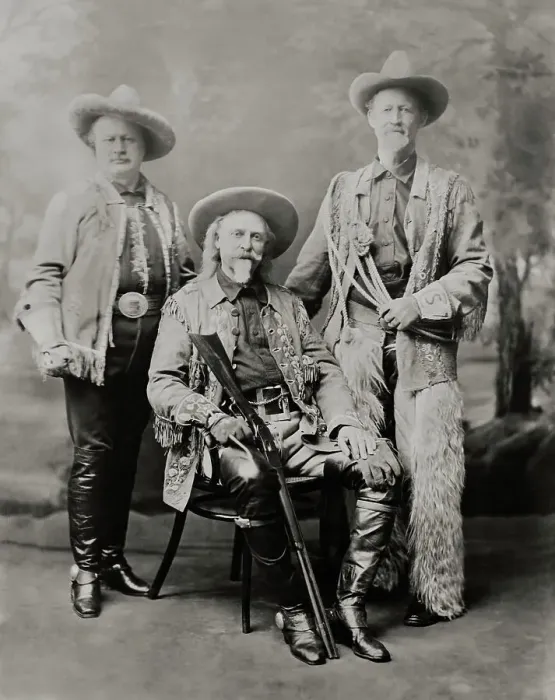 Framed Print : Pawnee Bill, Buffalo Bill, and Buffalo Jones Framed Print : Pawnee Bill, Buffalo Bill, and Buffalo Jones