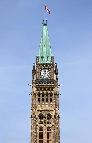 Peace Tower, 12: 00 noon, Ottawa, Canada