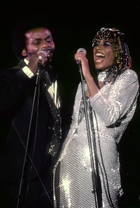 Framed Print : Peaches And Herb Performing Framed Print : Peaches And Herb Performing