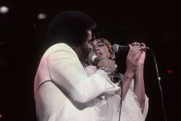 Framed Print : Peaches And Herb Performing Framed Print : Peaches And Herb Performing
