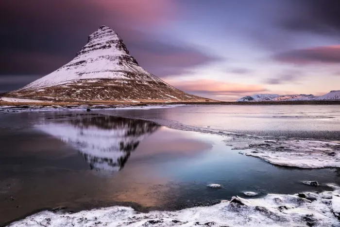 Framed Print : Peak of Kirkjufell with Kirkjufell river, Kirkjufell, Snaefellsnes peninsula, Iceland Framed Print : Peak of Kirkjufell with Kirkjufell river, Kirkjufell, Snaefellsnes peninsula, Iceland