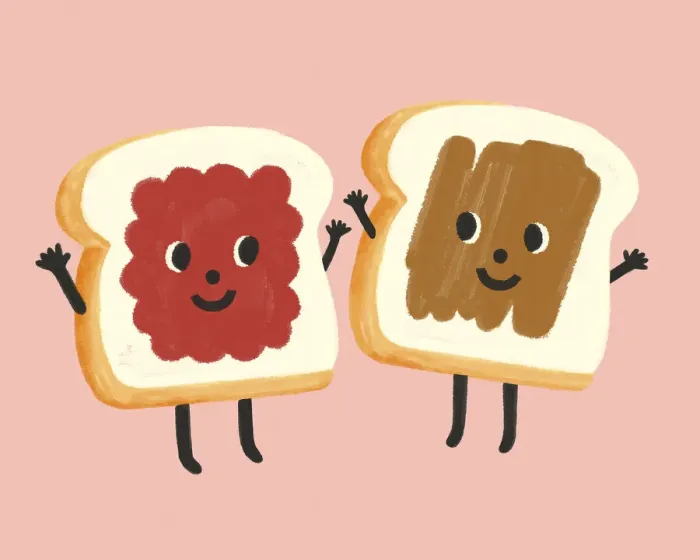 Framed Print : Peanut Butter and Jelly Breads Framed Print : Peanut Butter and Jelly Breads