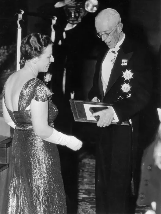 Framed Print : Pearl Buck Receiving Nobel Prize Framed Print : Pearl Buck Receiving Nobel Prize