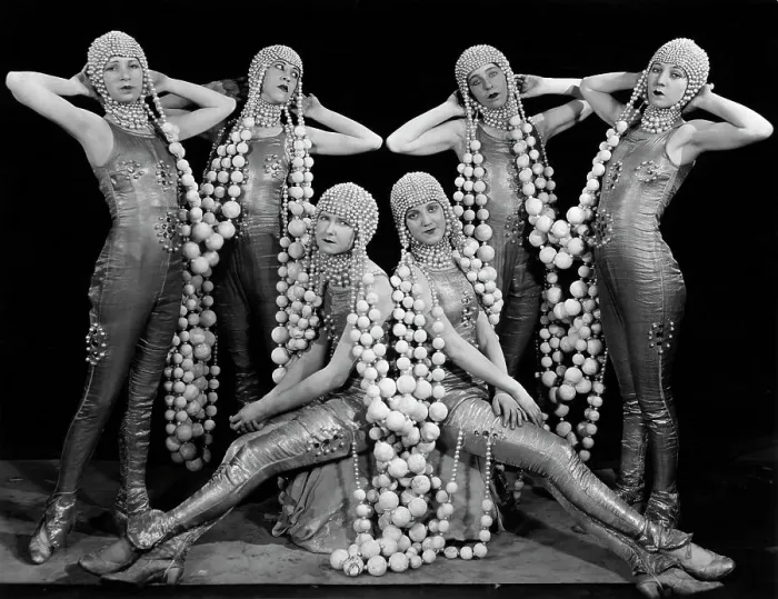 Framed Print : Pearl Dancers from Ballet of Jewels Framed Print : Pearl Dancers from Ballet of Jewels