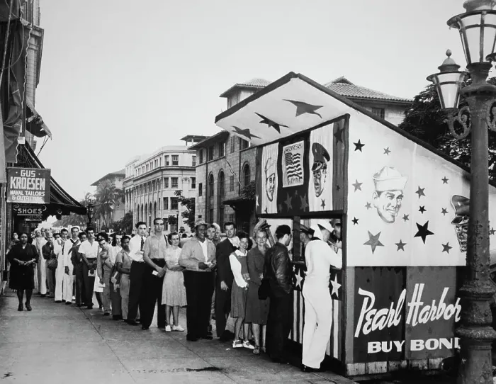 Framed Print : Pearl Harbour Bond Booth Framed Print : Pearl Harbour Bond Booth