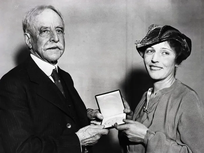 Framed Print : Pearl S. Buck Receiving Howells Medal Framed Print : Pearl S. Buck Receiving Howells Medal