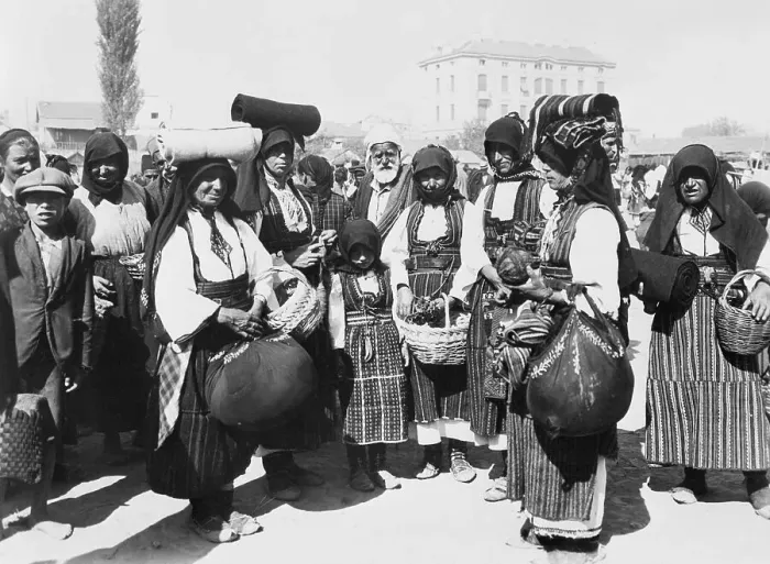 Framed Print : Peasant Women Throng Marketplace Framed Print : Peasant Women Throng Marketplace