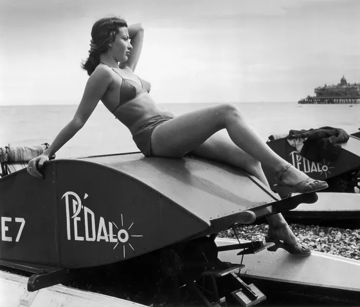 Framed Print : Pedalo Girl Framed Print : Pedalo Girl