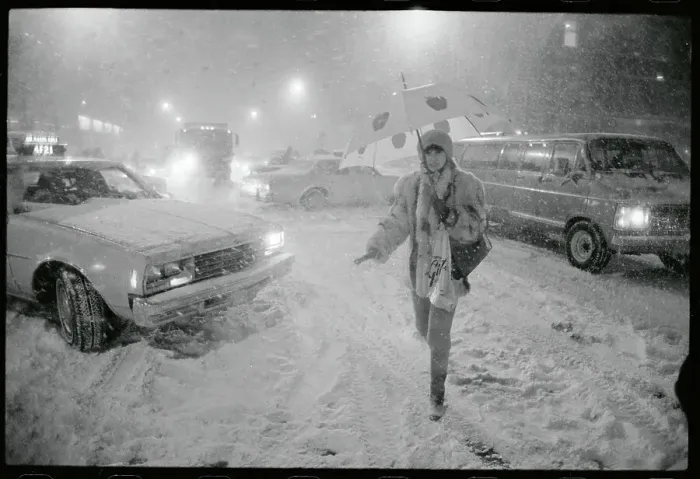 Framed Print : Pedestrian Crossing Blizzardry Roads Framed Print : Pedestrian Crossing Blizzardry Roads