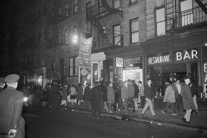 Framed Print : Pedestrians in Greenwich Village Framed Print : Pedestrians in Greenwich Village