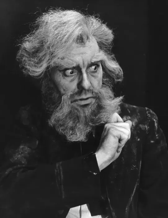 Framed Print : Peer Gynt. Ralph Richardson (1902 - 1983) plays the title role in an Old