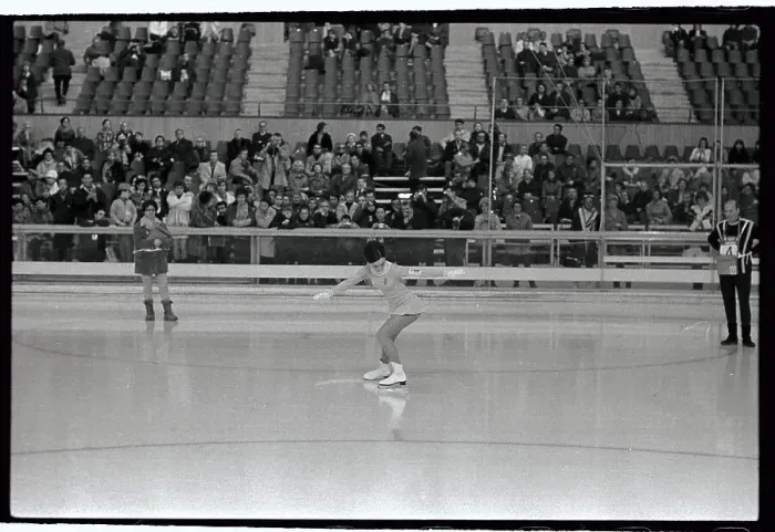 Framed Print : Peggy Fleming on the Ice Framed Print : Peggy Fleming on the Ice