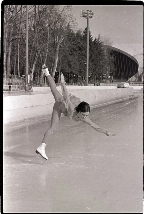 Framed Print : Peggy Fleming During Skating Performance Framed Print : Peggy Fleming During Skating Performance