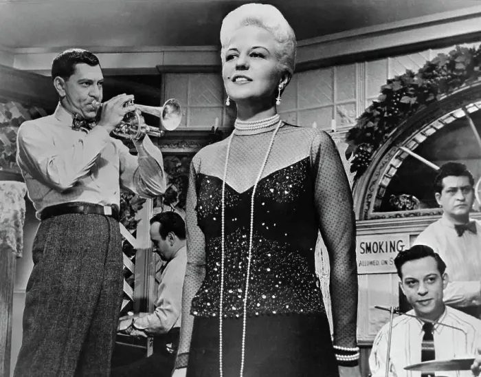 Framed Print : Peggy Lee and Jack Webb in Pete Kelly's Blues Framed Print : Peggy Lee and Jack Webb in Pete Kelly's Blues
