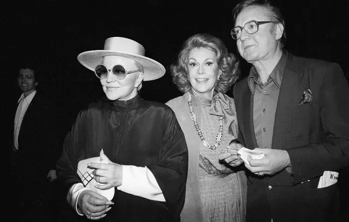 Framed Print : Peggy Lee with Jayne Meadows and Steve Allen Framed Print : Peggy Lee with Jayne Meadows and Steve Allen