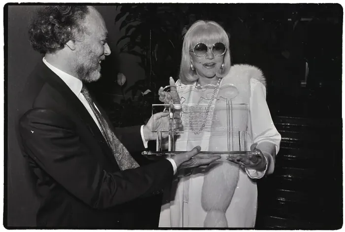 Framed Print : Peggy Lee Receiving Award Framed Print : Peggy Lee Receiving Award