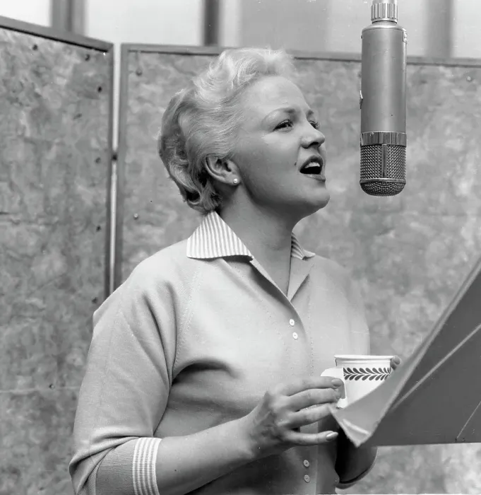 Framed Print : Peggy Lee Recording Framed Print : Peggy Lee Recording