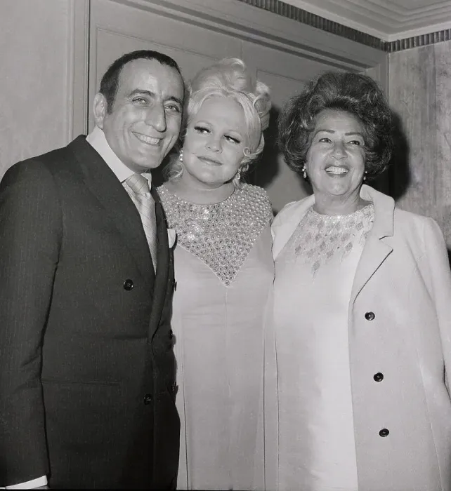 Framed Print : Peggy Lee with Tony Bennett and Ethel Merman Framed Print : Peggy Lee with Tony Bennett and Ethel Merman
