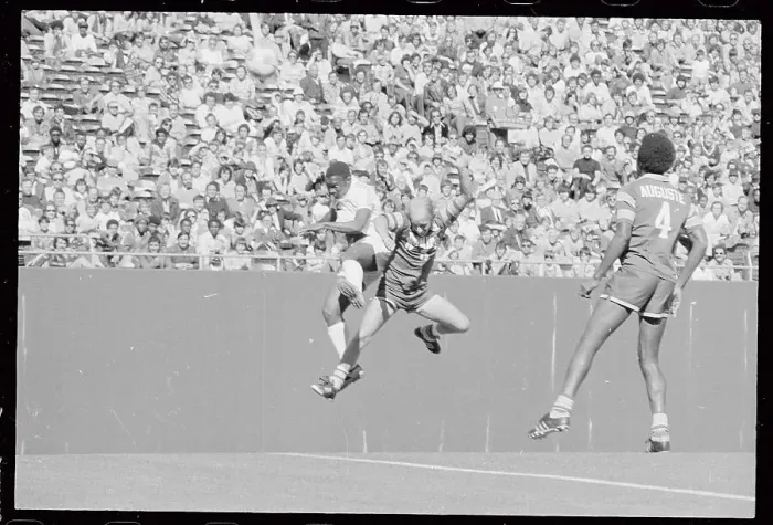 Framed Print : Pele and Alex Pringle in Soccer Action
