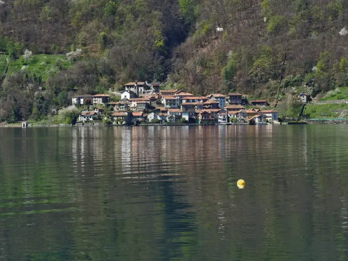 Framed Print : Pella, Picturesque Town On Lake Orta, Northern Italy Framed Print : Pella, Picturesque Town On Lake Orta, Northern Italy